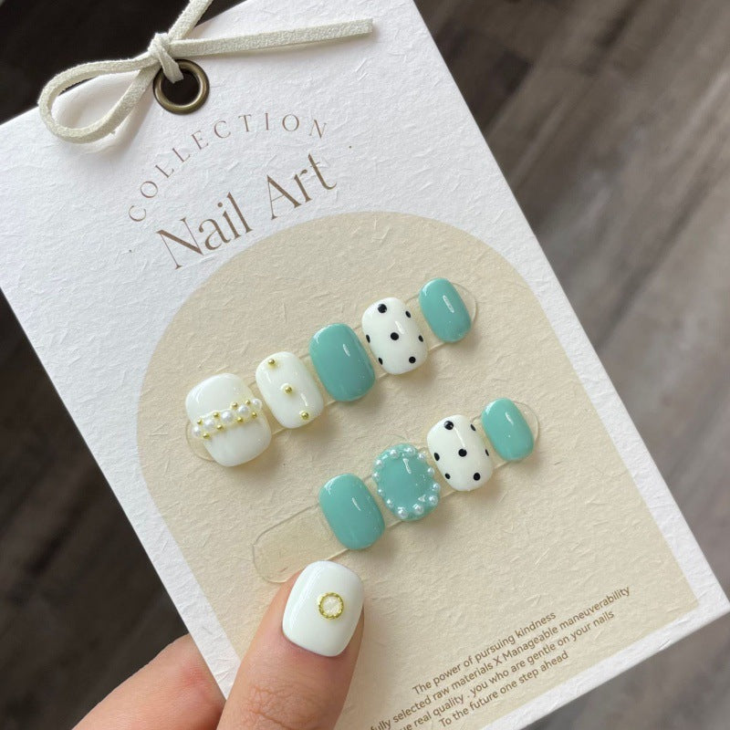 Mint Polka Grace